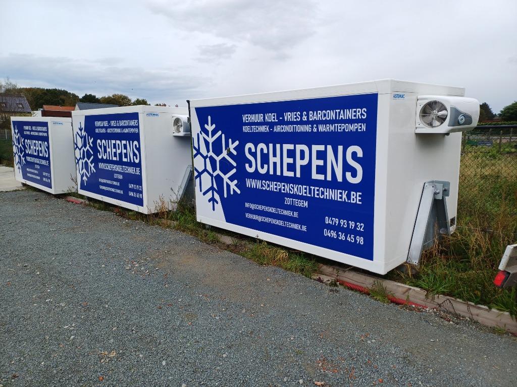 Koelcontainer te huur, Envoi