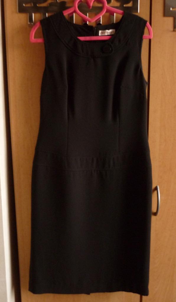 Zwarte geklede gevoerde jurk kleed van Anne Weyburn Maat 38, Kleding | Dames, Ophalen of Verzenden, Maat 38/40 (M)