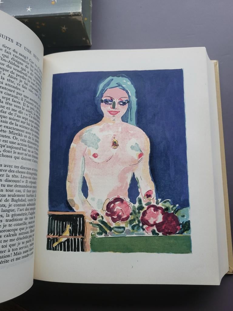 Le Livre des Mille Nuits et une Nuit Van Dongen 3 vol. 1955, Antiek en Kunst, Ophalen of Verzenden