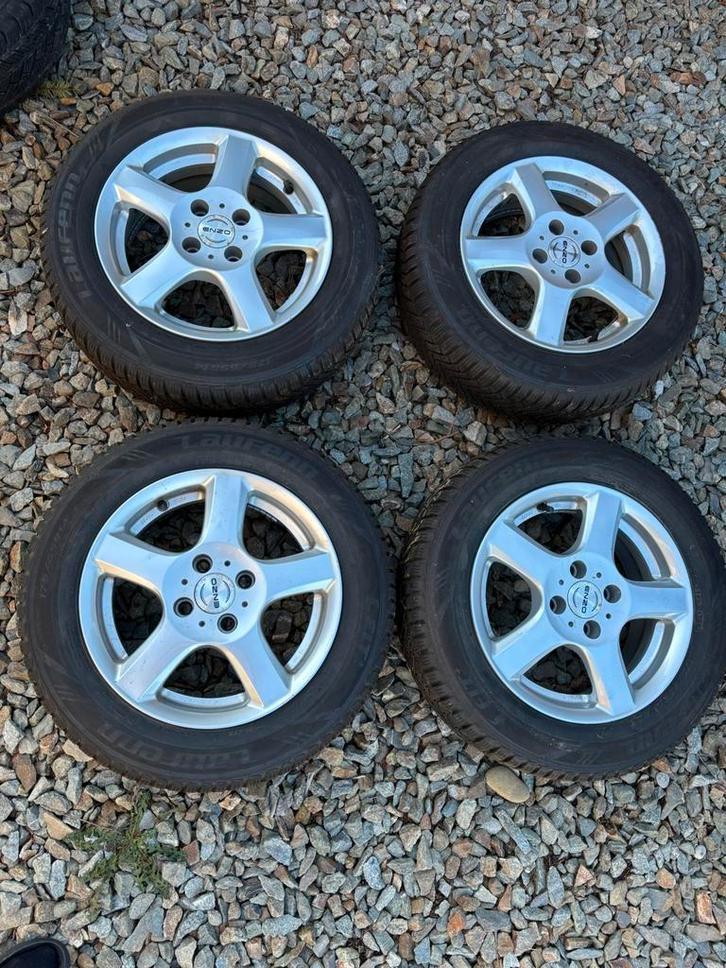Pneus hiver avec jantes pour Fiat 500, Enlèvement ou Envoi, Utilisé