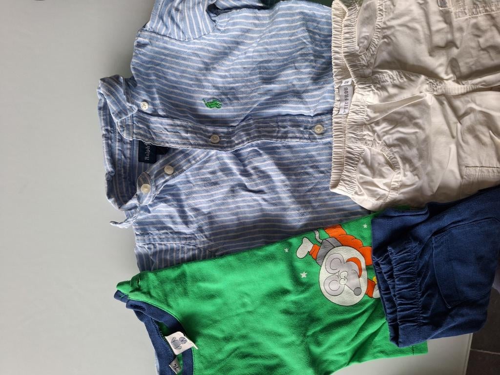 Pakket kledij ralph lauren, woody, filou,.. 9m tot 1 jr, Kleding | Heren, Ophalen, Zo goed als nieuw