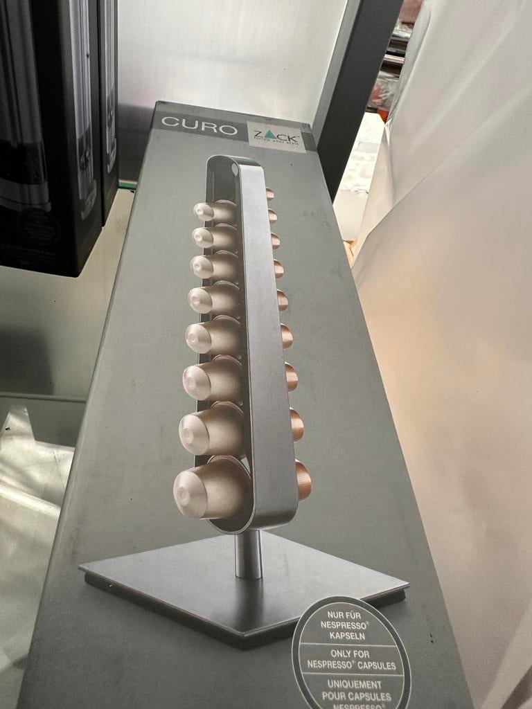 Porte capsule inox zack curo, Huis en Inrichting, Keuken | Keukenbenodigdheden, Ophalen, Nieuw