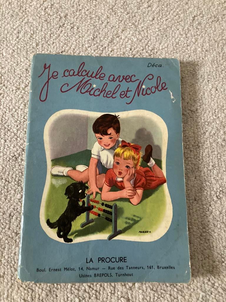 Livre ancien apprentissage du calcul, Livres, Enlèvement ou Envoi, Comme neuf