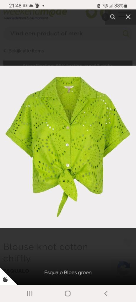 Blouse  esqualo  maat 44 prijsdaling, Taille 42/44 (L), Enlèvement ou Envoi, Esqualo, Comme neuf