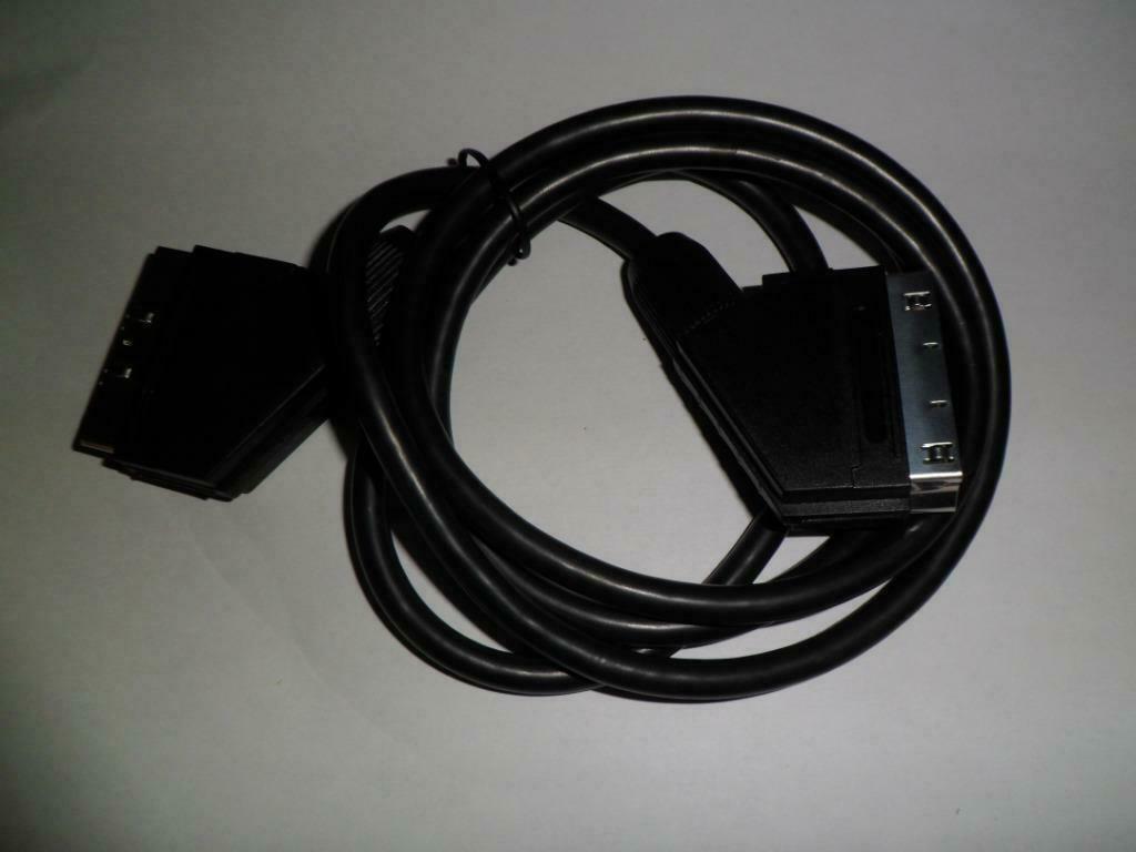 Scart connector kabel 1.0 meter, Enlèvement ou Envoi, Neuf, Moins de 2 mètres, Câble péritel