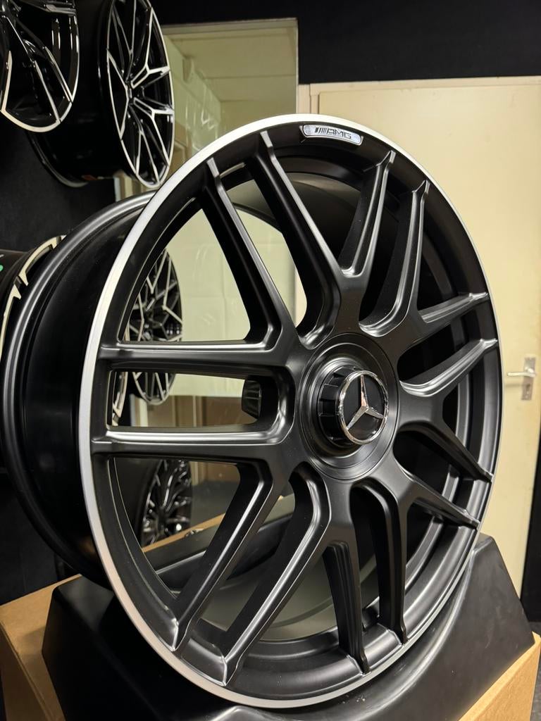 21 inch velgen voor Mercedes AMG look 5x112 GLC COUPE 63 43, Auto-onderdelen, Banden en Velgen, Velg(en), Nieuw, Personenwagen