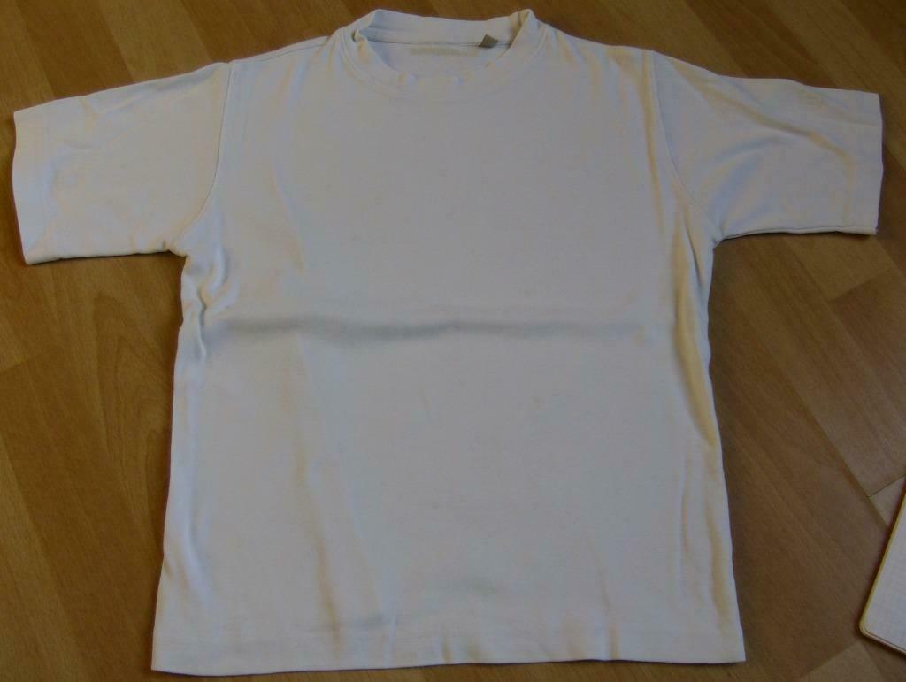 t-shirt wit quarterback - maat 152, Enlèvement ou Envoi, Utilisé, Garçon, Chemise ou À manches longues