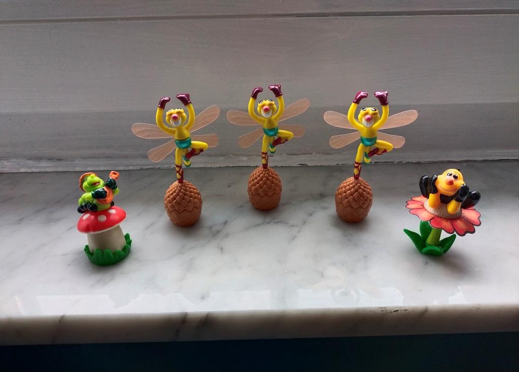 Figurines "Insectes drôles – K99" – KINDER/FERRERO (1998), Collections, Enlèvement ou Envoi, Utilisé, Numéros K