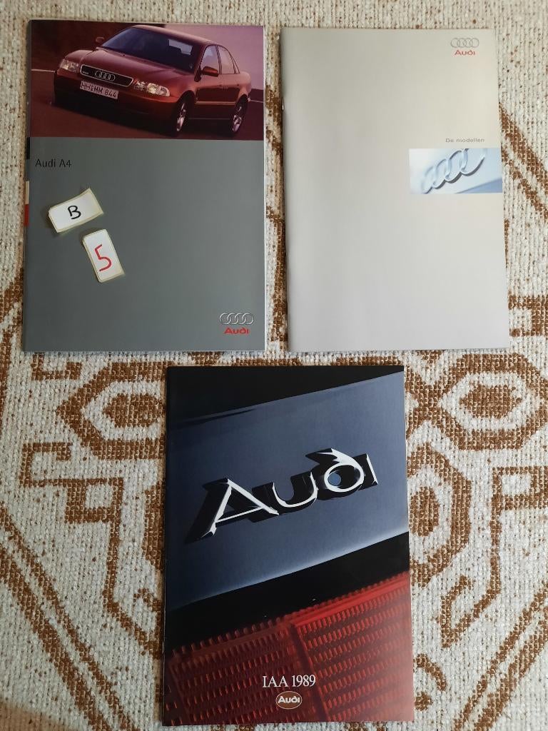 autofolder AUDI, Ophalen of Verzenden, Zo goed als nieuw, Audi