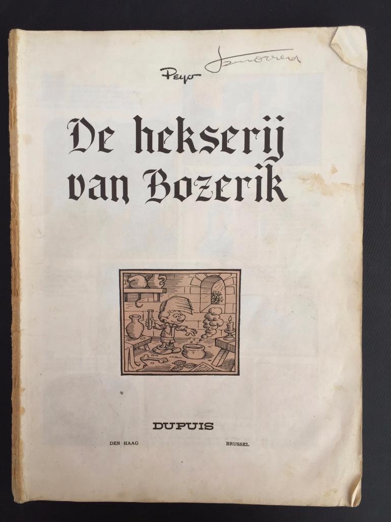 Johan en Pirrewiet nr 13 de hekserij van bozerik 1970, Eén stripboek, Ophalen of Verzenden, Gelezen