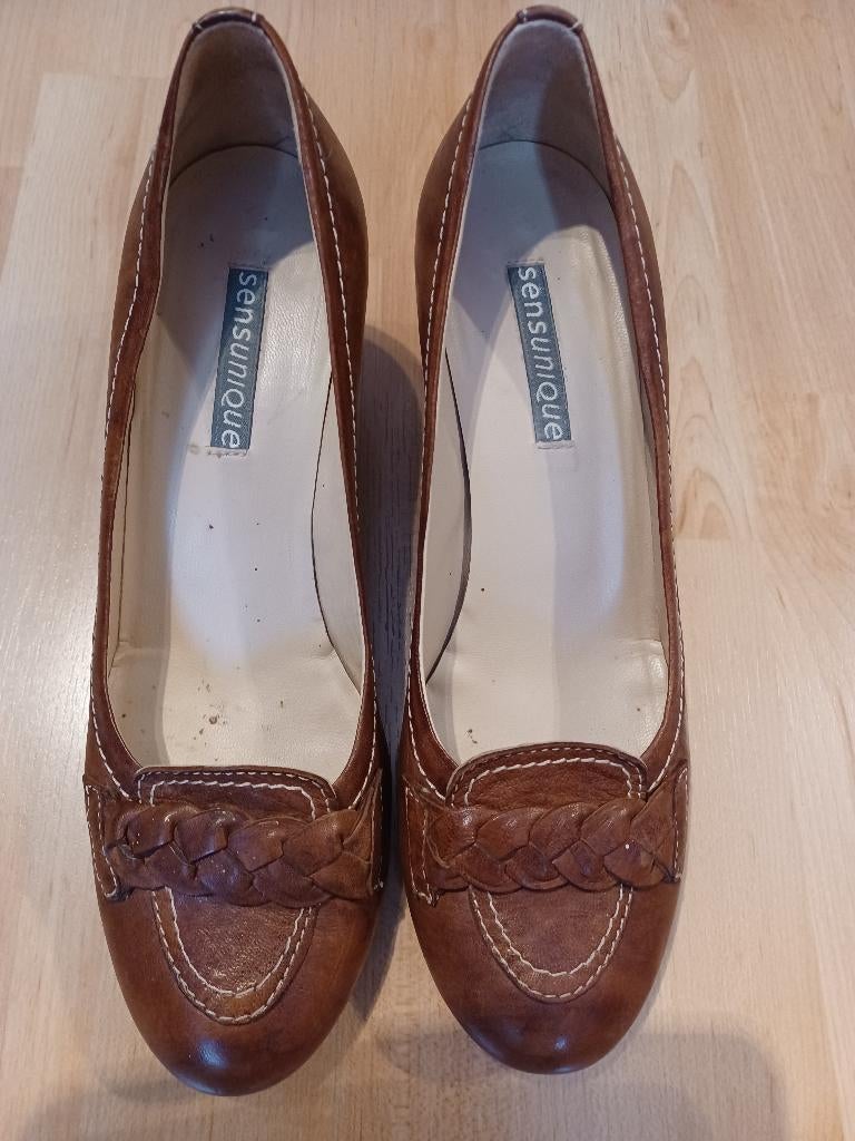 Damesschoen, Kleding | Dames, Ophalen, Bruin, Dansschoenen, Zo goed als nieuw