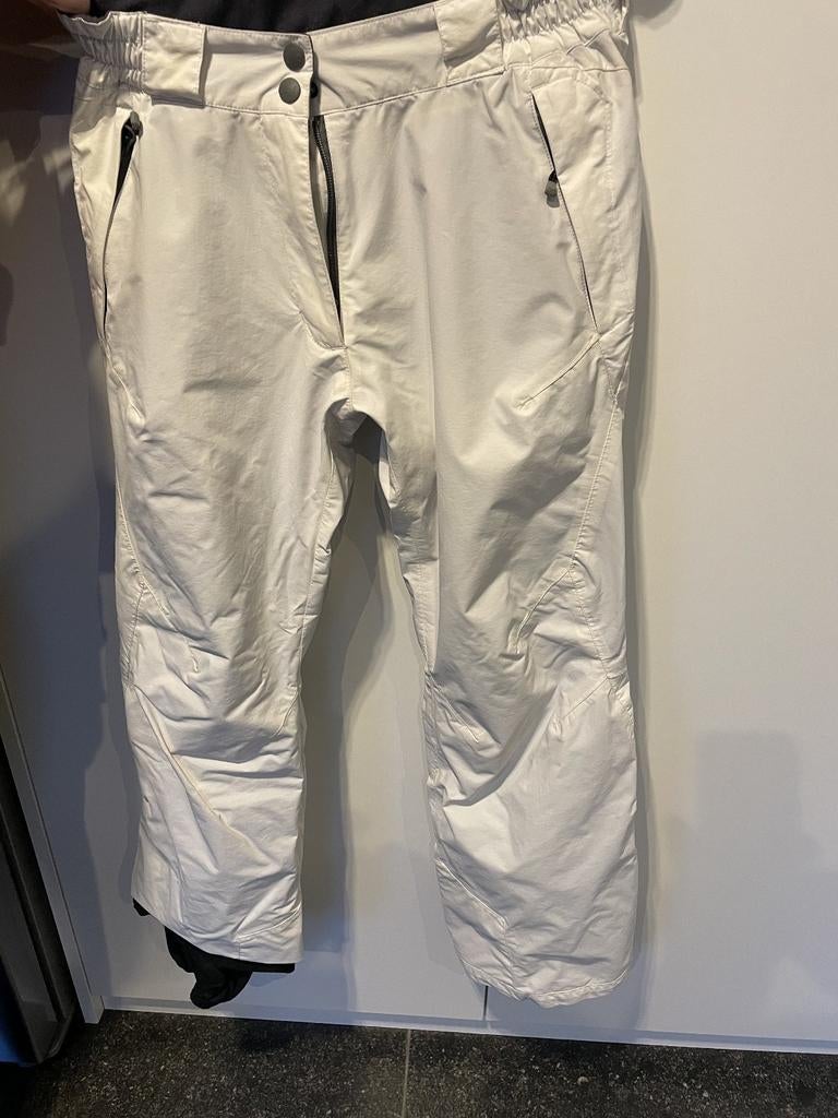 Pantalon de ski dame blanc Lafuma, Lafuma, Gedragen, Maat 38/40 (M), Broek