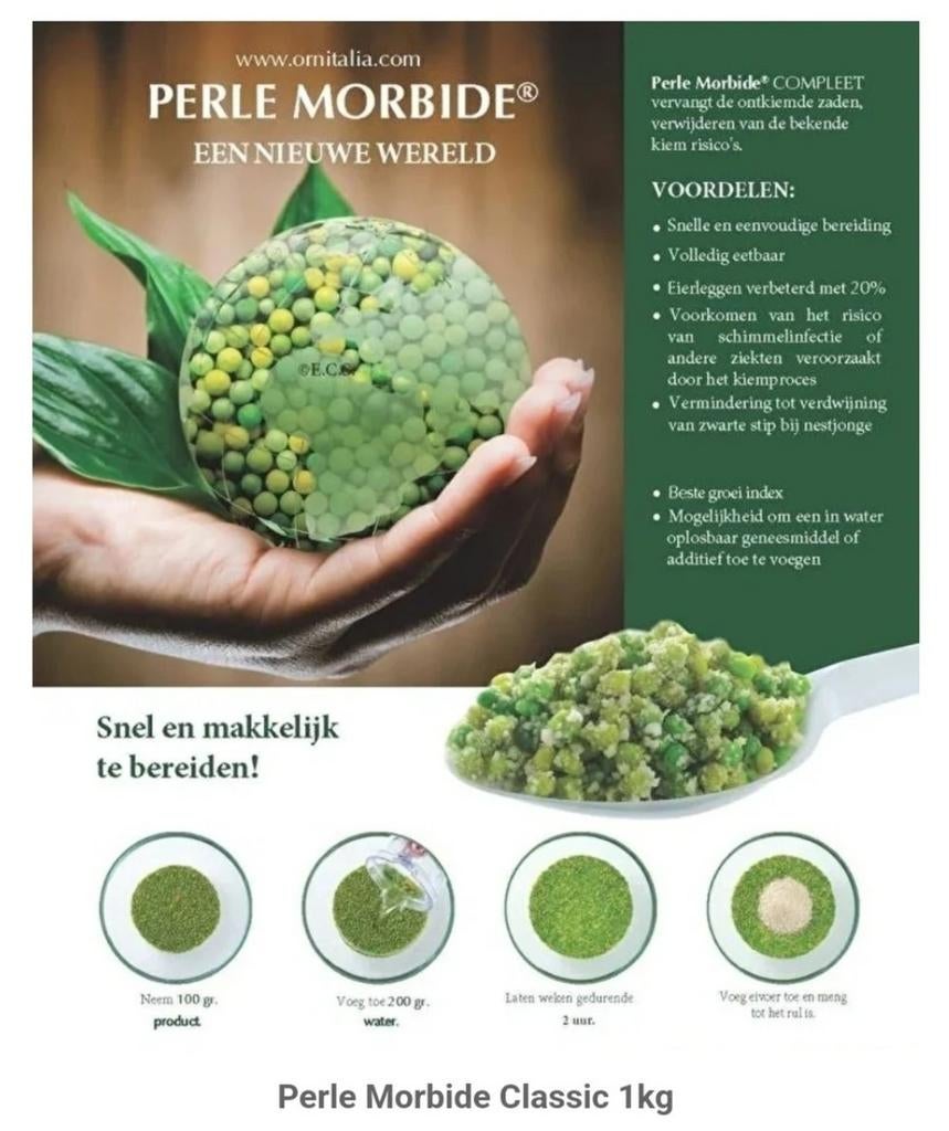 Perle Morbide Classic - Kiemzaad Vervanger - Winkel en Websh, Ophalen
