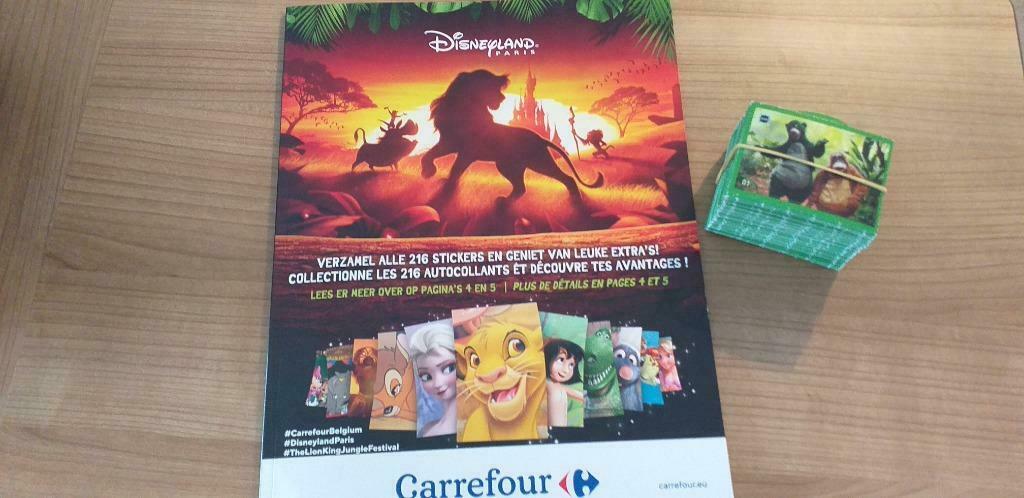Volledige stickerset + stickeralbum Disney The Lion King, Ophalen of Verzenden, Nieuw, Winkel of Supermarkt