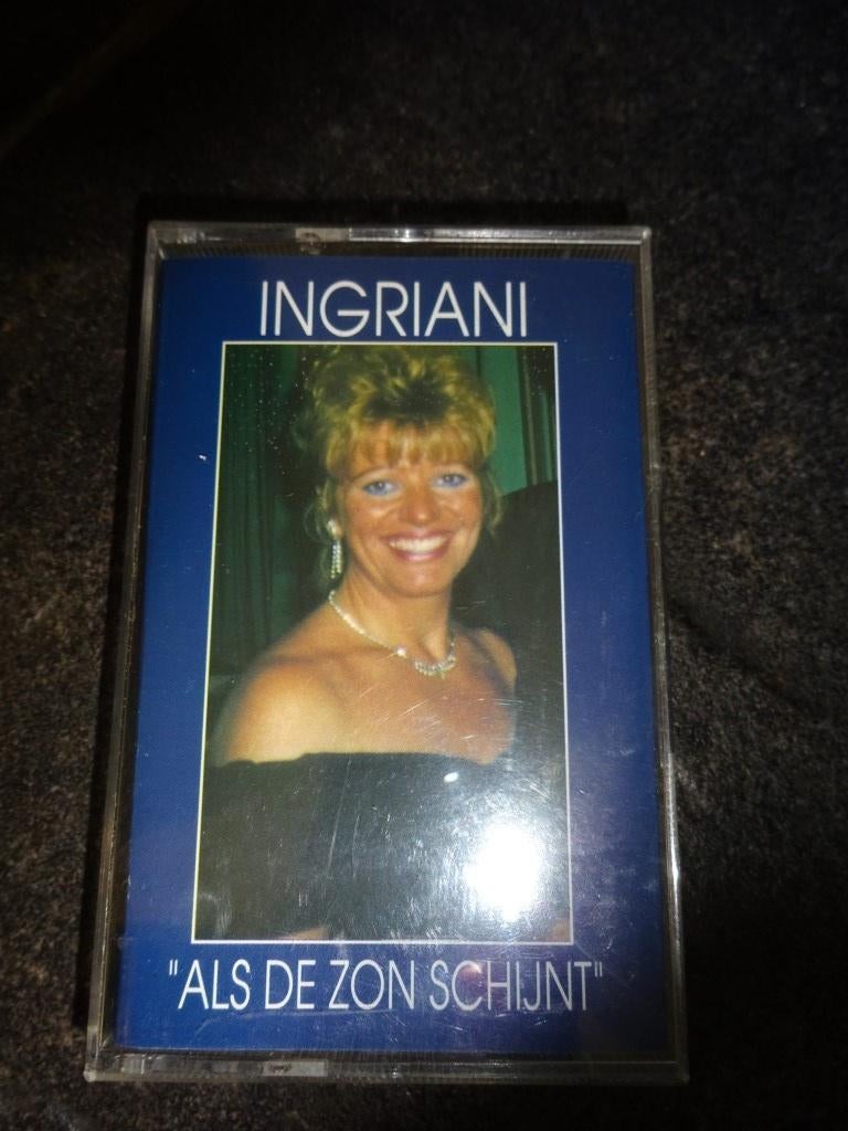 cassette Ingriani - als de zon schijnt, Ophalen of Verzenden