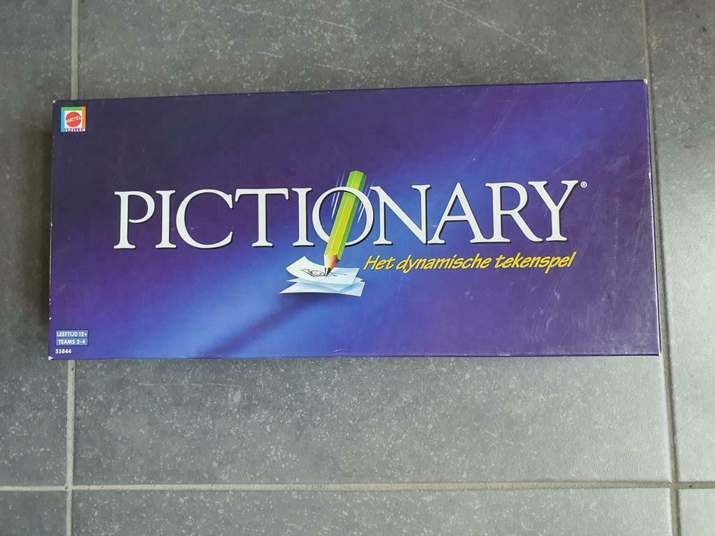 Pictionary, Ophalen, Zo goed als nieuw