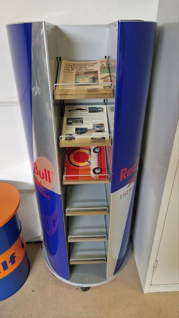 Red Bull display, Ophalen