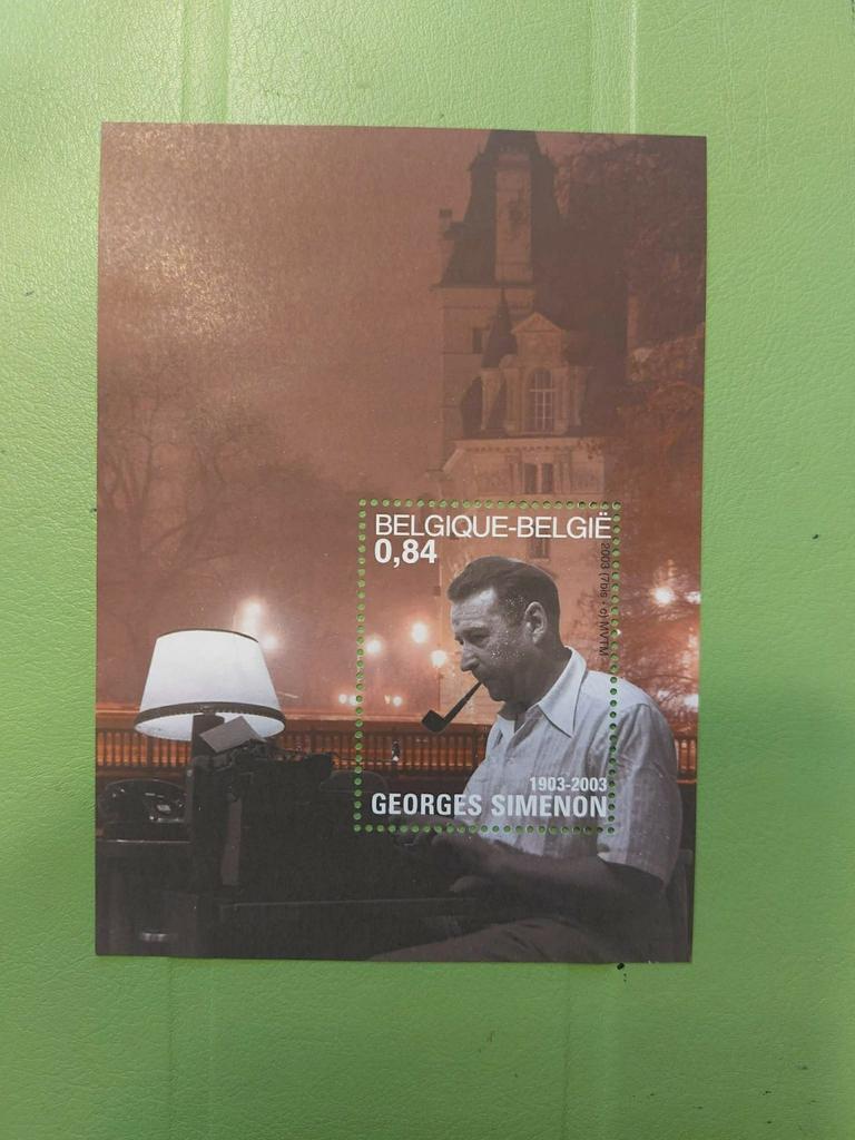 Blok Georges Simenon 2003, Timbres & Monnaies, Enlèvement ou Envoi, Neuf