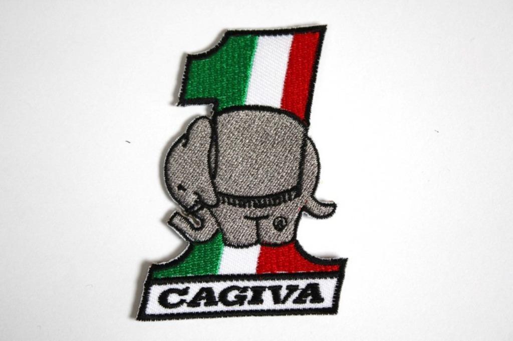 Patch Cagiva - 55 x 80 mm, Motoren, Ophalen of Verzenden, Nieuw