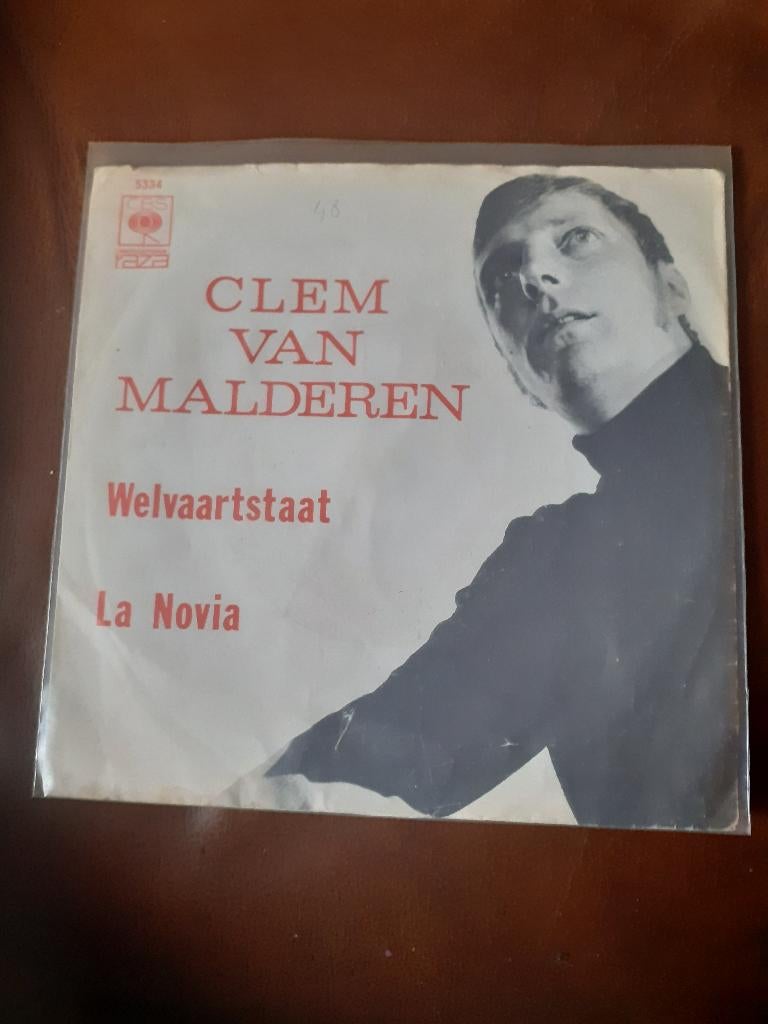 45T Clem Van Malderen : Welvaartstaat (Belpop), Enlèvement ou Envoi