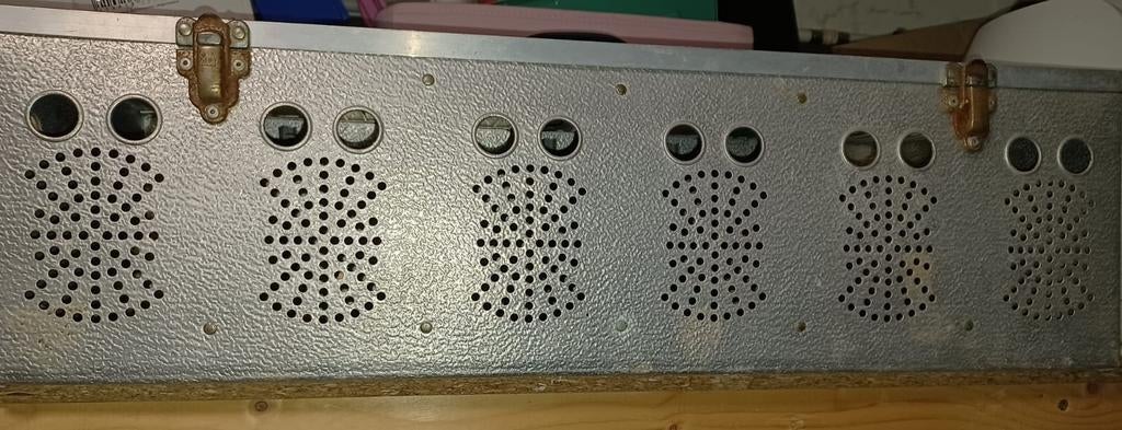 Aluminium mand duiven