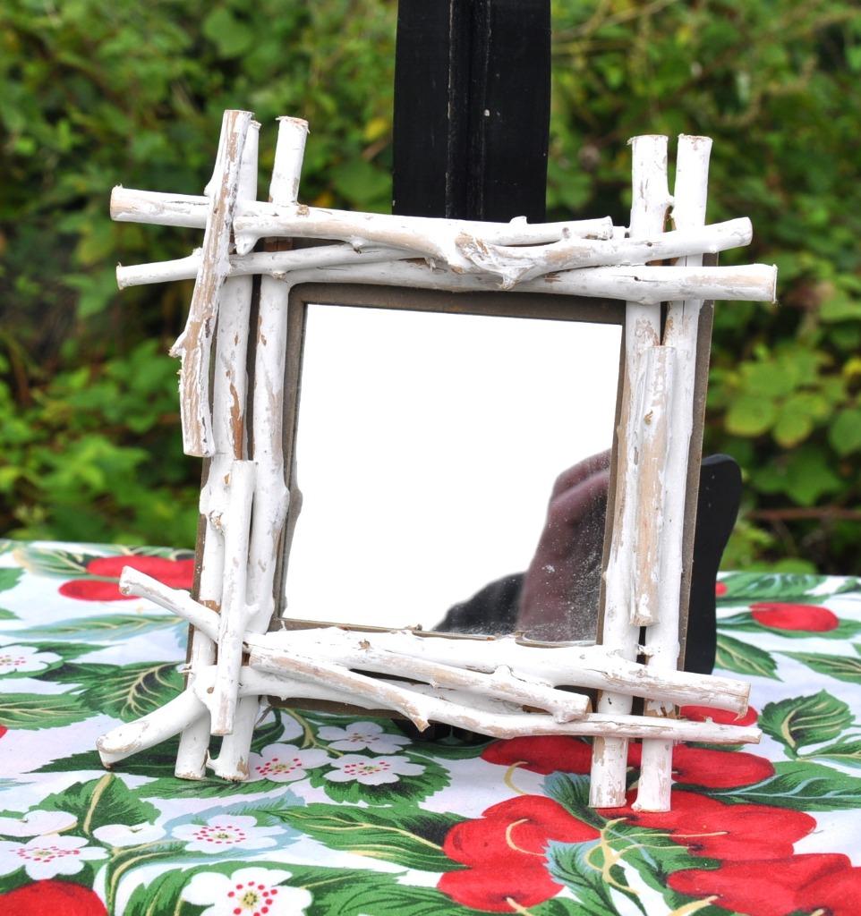 petit miroir tour avec branche, Minder dan 50 cm, Gebruikt, Ophalen of Verzenden, Minder dan 100 cm