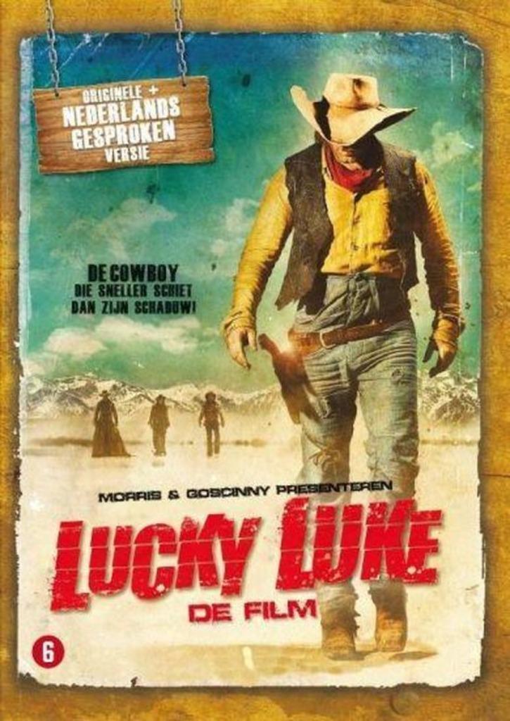 Dvd Lucky Luke de Film (Western- Actie), Ophalen of Verzenden, Zo goed als nieuw, Actie