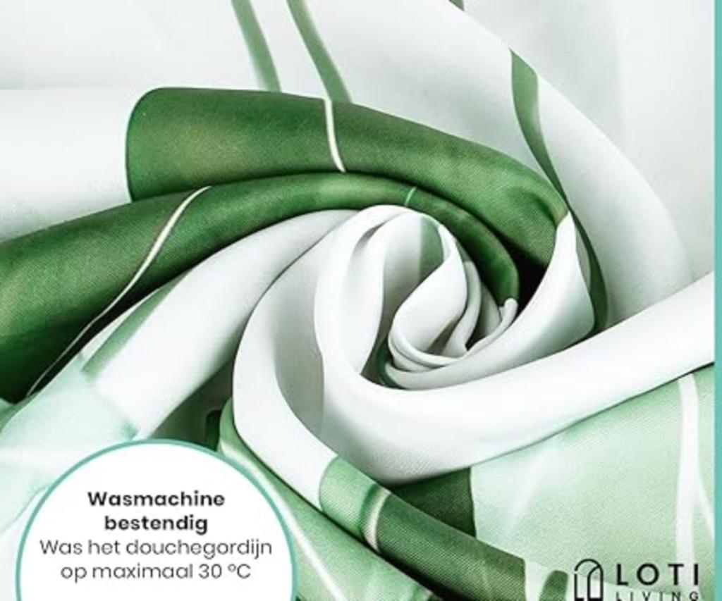Anti schimmel | douchegordijn | 180 x 200 | Nieuw, Overige kleuren, -, Verzenden, -