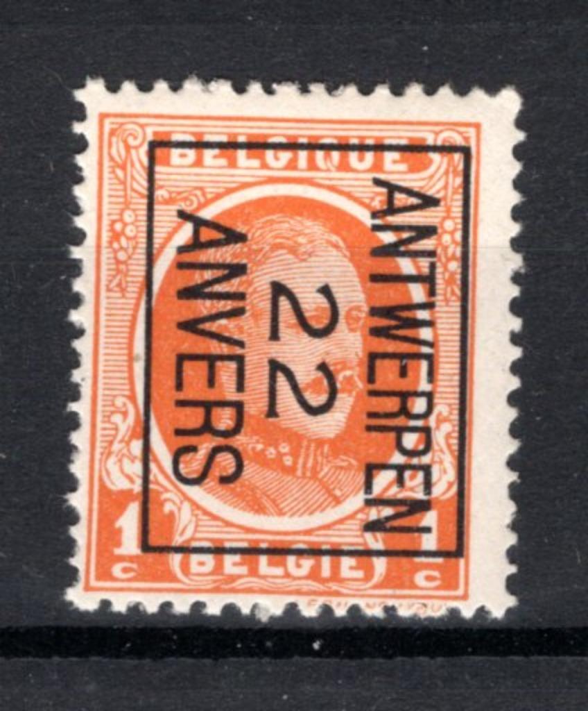 PRE66B MNH** 1922 - ANTWERPEN 22 ANVERS, Enlèvement ou Envoi, Non oblitéré, Neuf