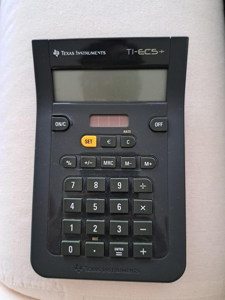 Calculatrice de bureau Ti ec5+, Ophalen