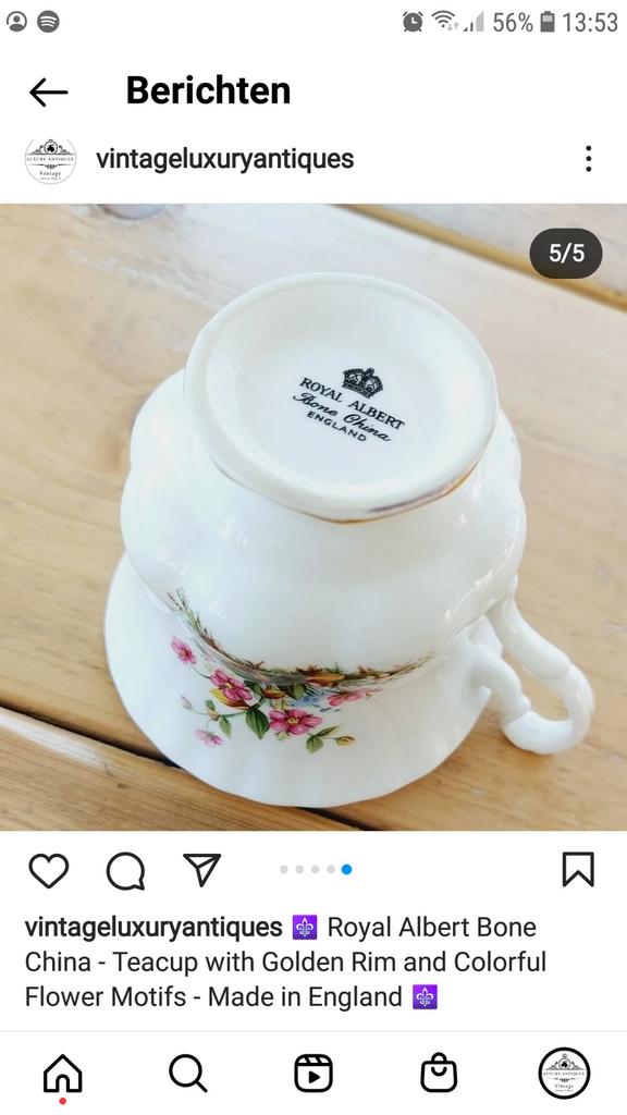 Sachet de thé Royal Albert, Enlèvement ou Envoi