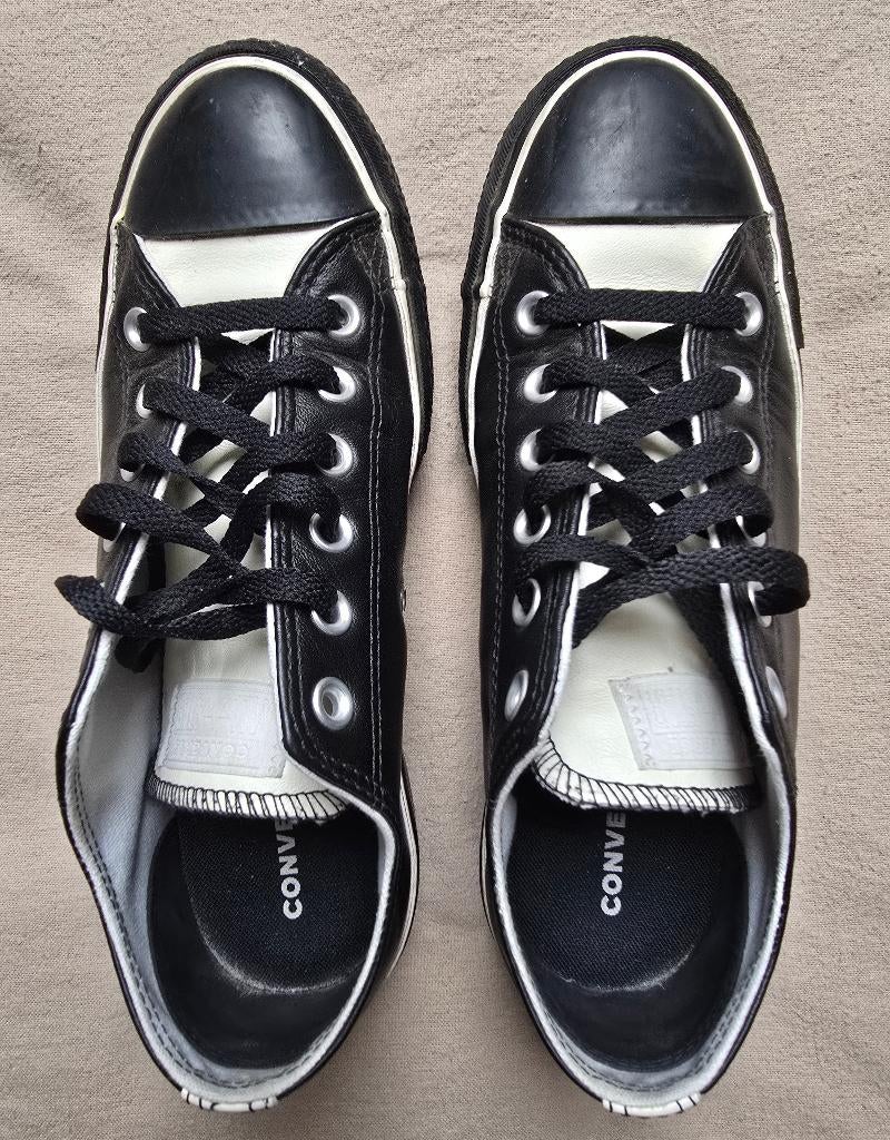 sneakers Converse All Stars - zwart/wit - maat 39,5, Kleding | Heren, Schoenen, Zwart, Ophalen of Verzenden, Sneakers, Converse all stars