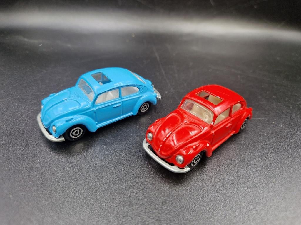 2x majorette nr203 volkswagen kever 1302, Ophalen of Verzenden, Gebruikt