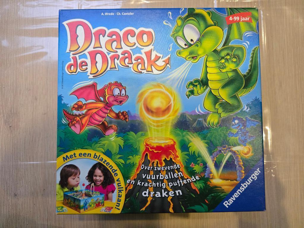 Draco De Draak - Gezelschapsspel, Trois ou quatre joueurs, Enlèvement ou Envoi, Comme neuf, Ravensburger