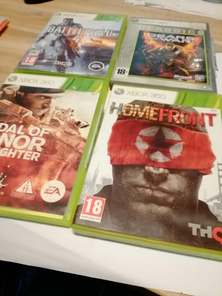 4 X360 games, Ophalen of Verzenden, Zo goed als nieuw