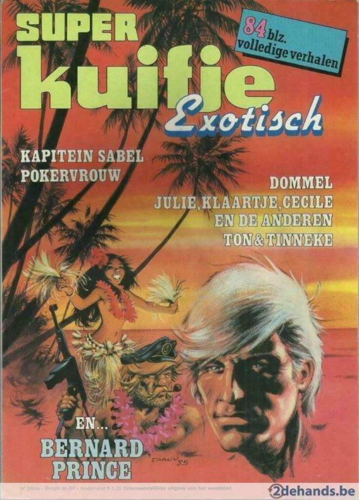 Super Kuifje n 29 Exotisch - Lombard uitgaven 1985, Eén stripboek, Ophalen of Verzenden, Gelezen