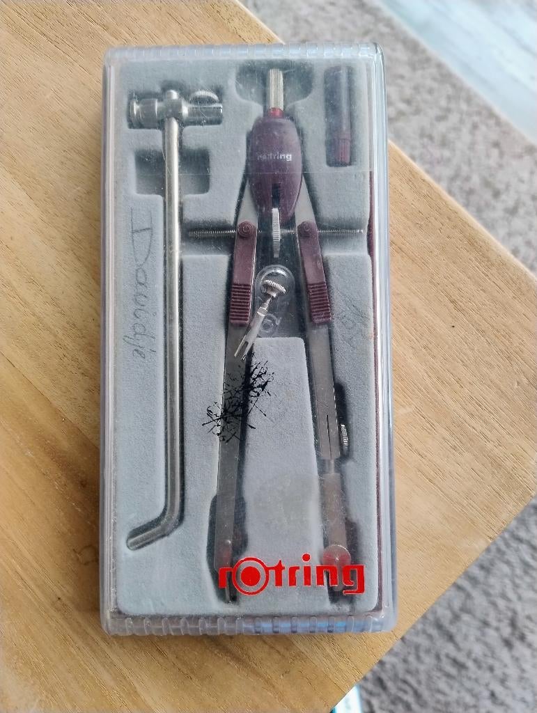 Passer rotring, Diversen, Schoolbenodigdheden, Ophalen of Verzenden, Zo goed als nieuw