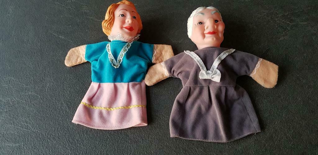 2 poppenkastpoppen, Ophalen, Zo goed als nieuw, Overige typen