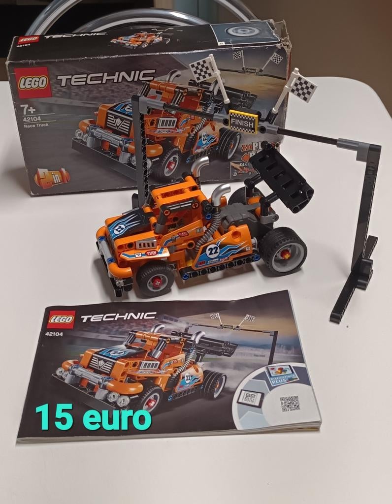 Lego technic nr 42104 kompleet, Enlèvement ou Envoi, Comme neuf, Lego