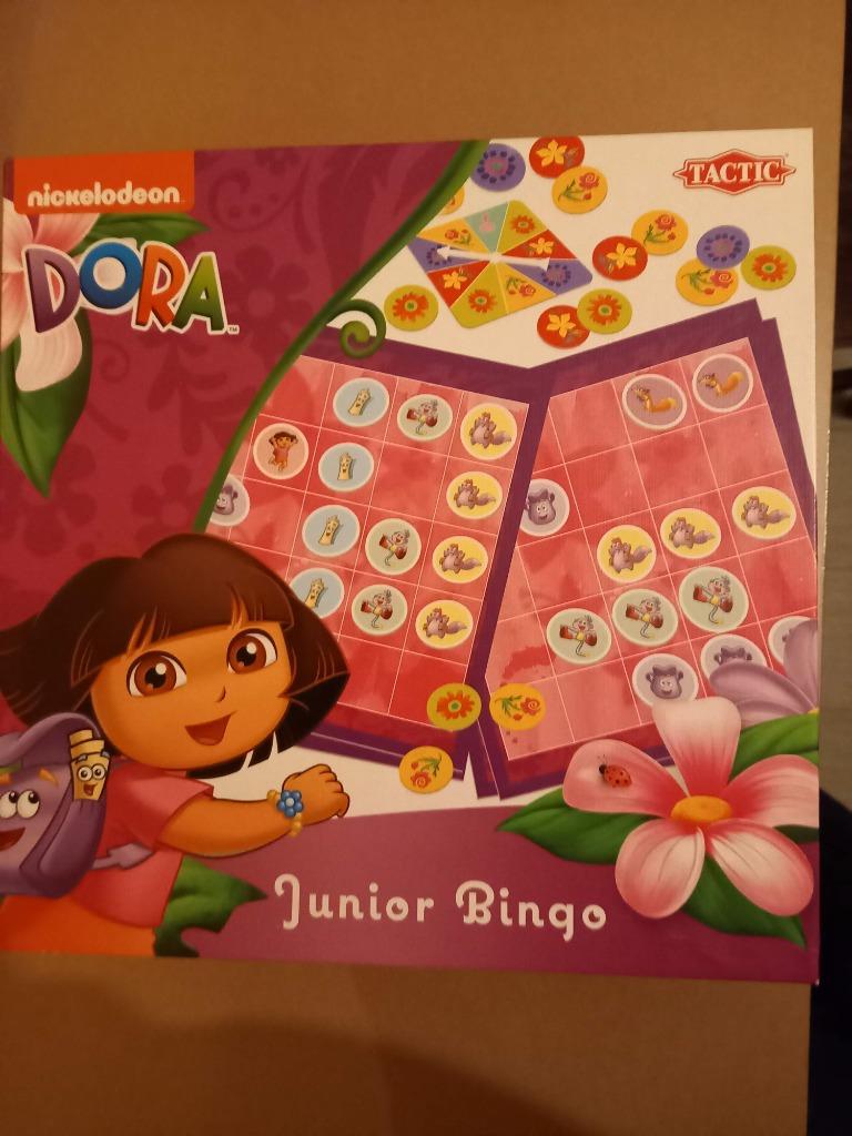 Dora junior bingo, Hobby en Vrije tijd, Gezelschapsspellen | Bordspellen, Een of twee spelers, Ophalen, Zo goed als nieuw, Nickelodeon