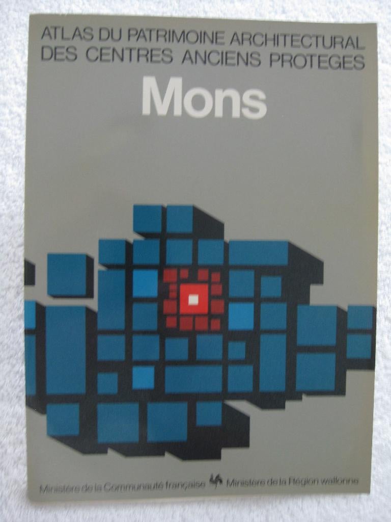 Mons – patrimoine architectural - EO 1980 - rare, Enlèvement ou Envoi, Utilisé
