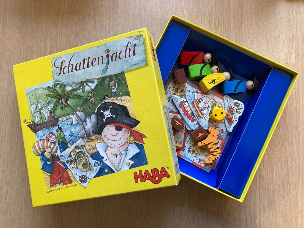 Gezelschapsspel 'Schattenjacht' - Haba, Hobby en Vrije tijd, Ophalen of Verzenden, Zo goed als nieuw, Haba