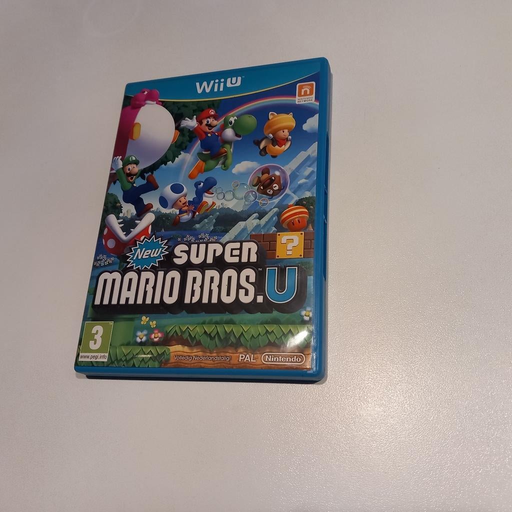 New Supermario bros Nintendo wii U, Ophalen of Verzenden, Zo goed als nieuw
