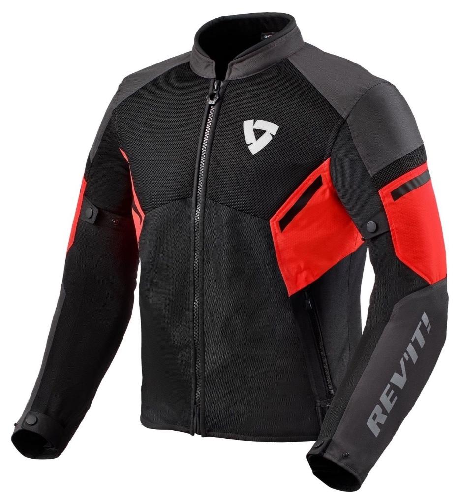 REVIT GT-R Air 3 Zwart - rood - XL, Motoren, Ophalen, Tweedehands, Jas | textiel, REV’IT!