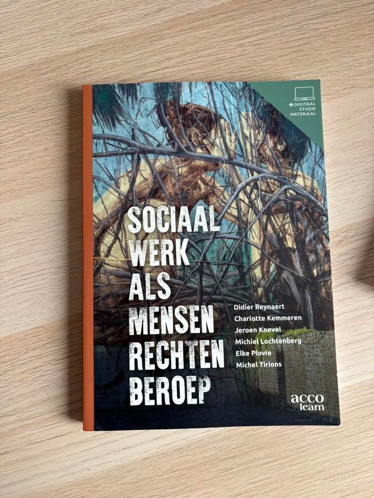 Sociaal werk als mensenrechtenberoep van Didier Reynaert, Ophalen of Verzenden, Zo goed als nieuw, Hoger Onderwijs