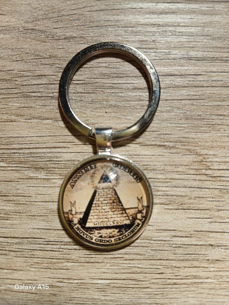 Sleutelhanger symbolen vrijmetselarij, Verzamelen, Ophalen, Nieuw, Overige typen