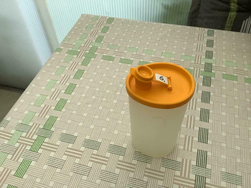 Tupperware, Huis en Inrichting, Ophalen of Verzenden, Gebruikt, Oranje, Bus of Trommel