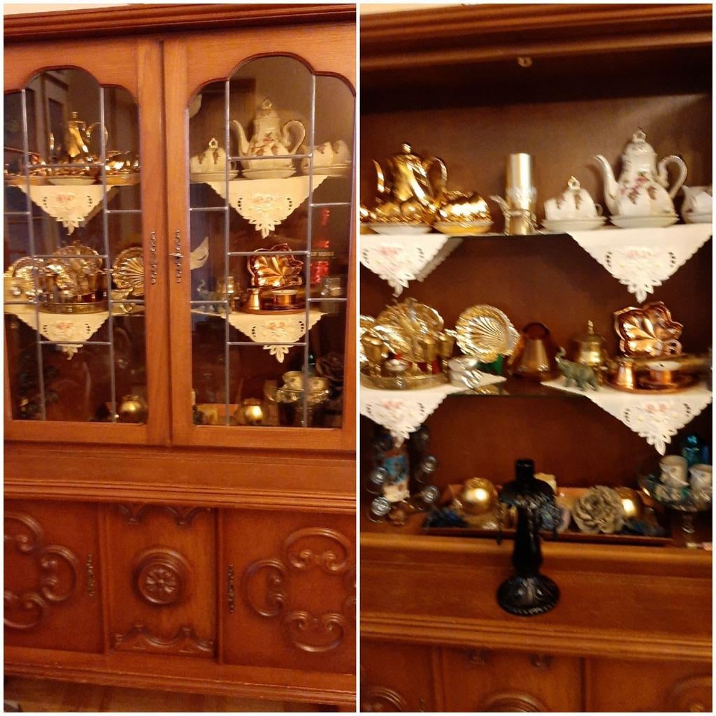 Armoire vitrines avec tous les accessoires, Enlèvement, Comme neuf
