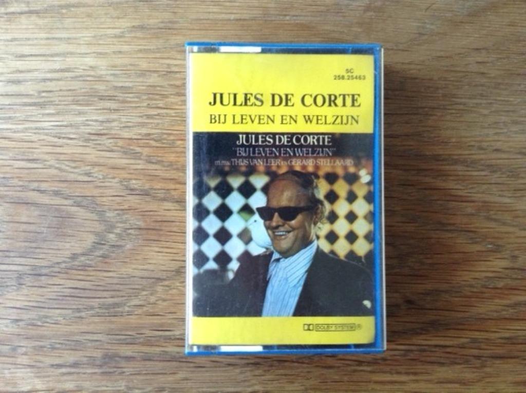 muziekcassette jules de corte, Cd's en Dvd's, Ophalen of Verzenden, Nederlandstalig, 1 bandje, Origineel