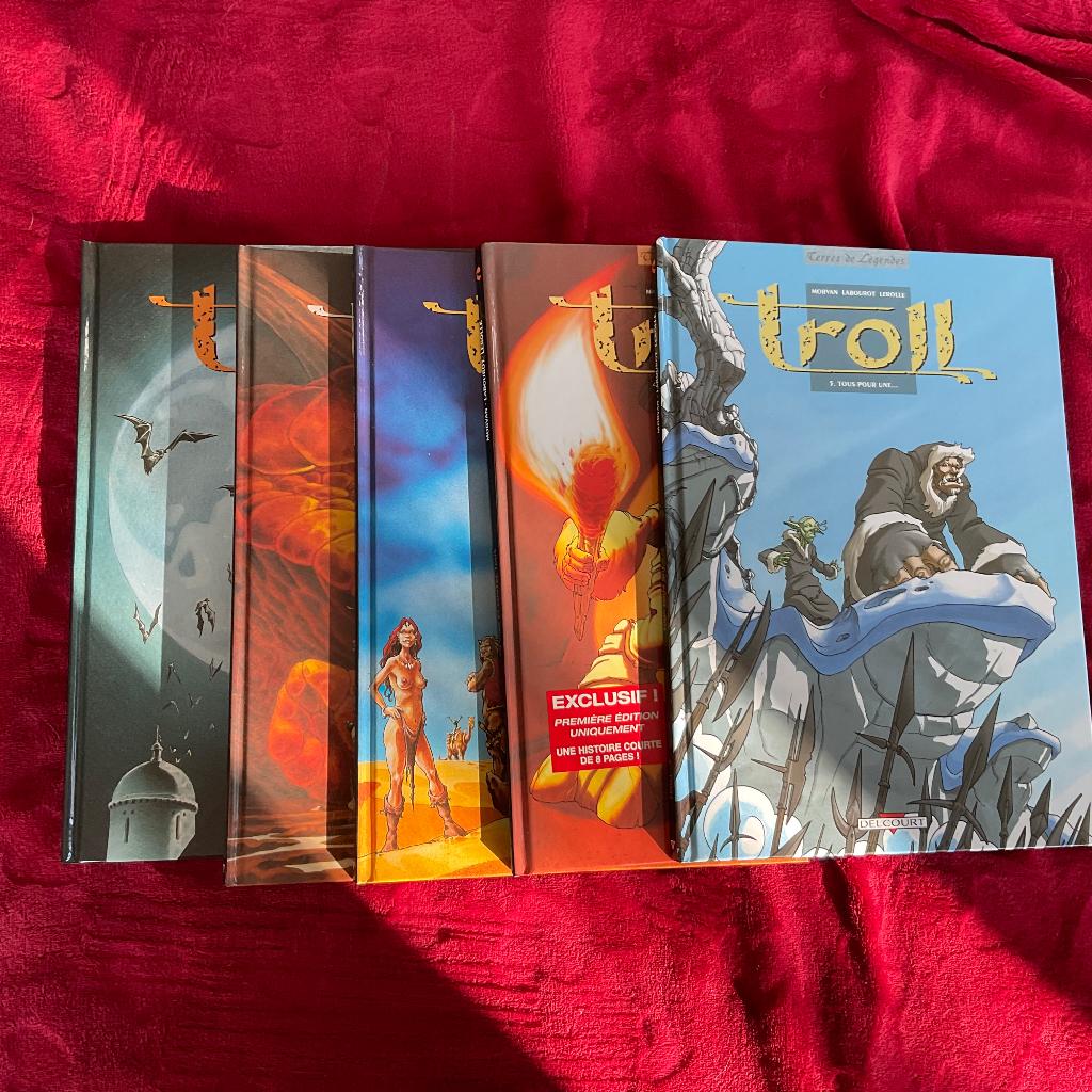 Troll - Morvan Sfar Boiscommun BD neuf nieuw tome 1 à 5, Ophalen of Verzenden, Zo goed als nieuw